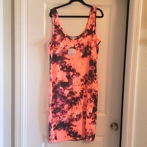 FULL CIRCLE TRENDS WITH LOVE TIE DYE DRESS